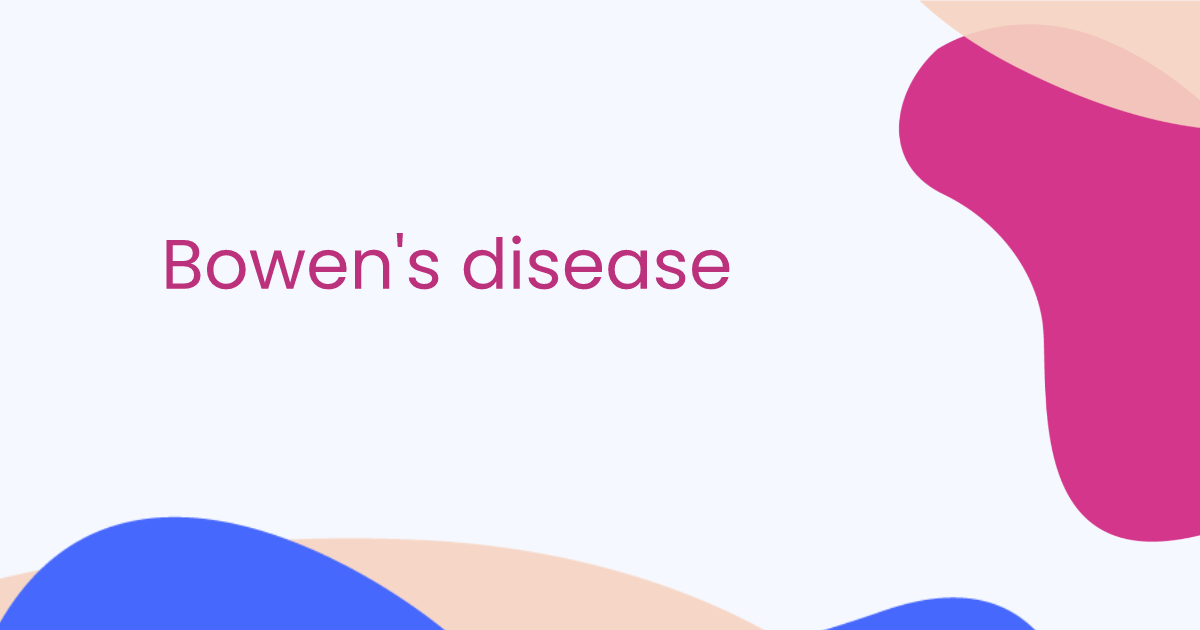 Bowen's disease