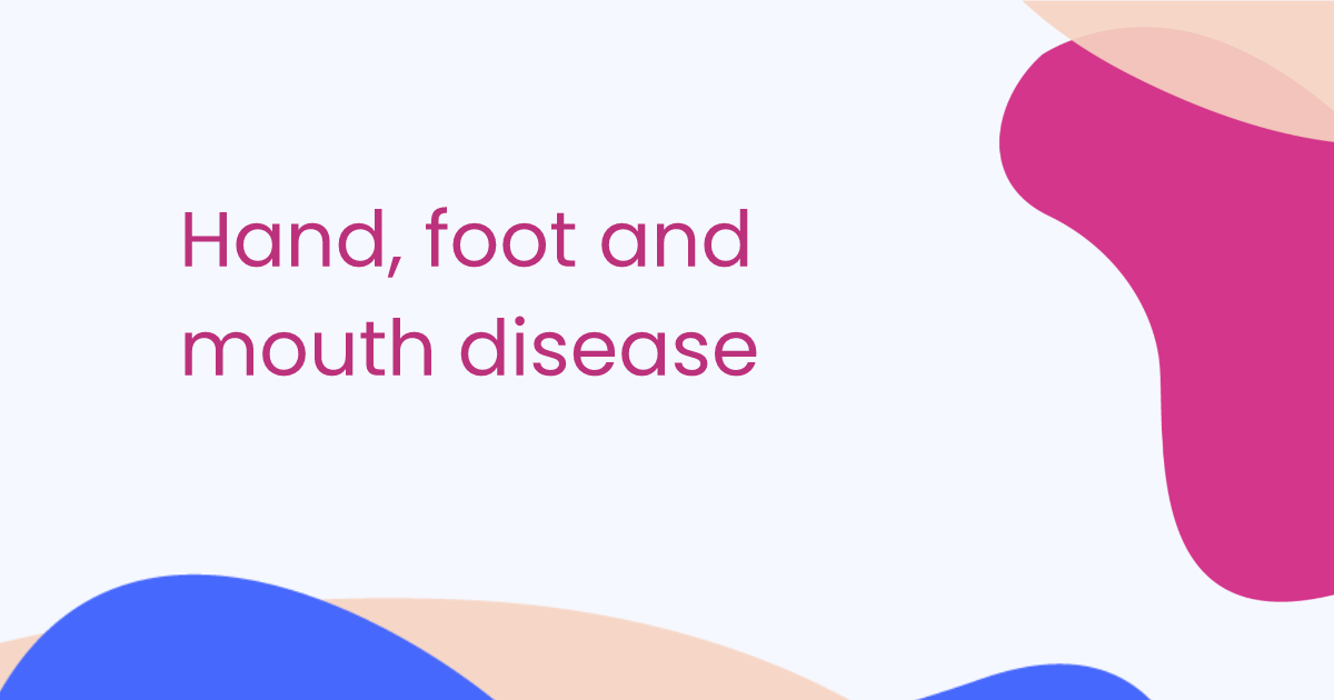 Hand, foot and mouth disease