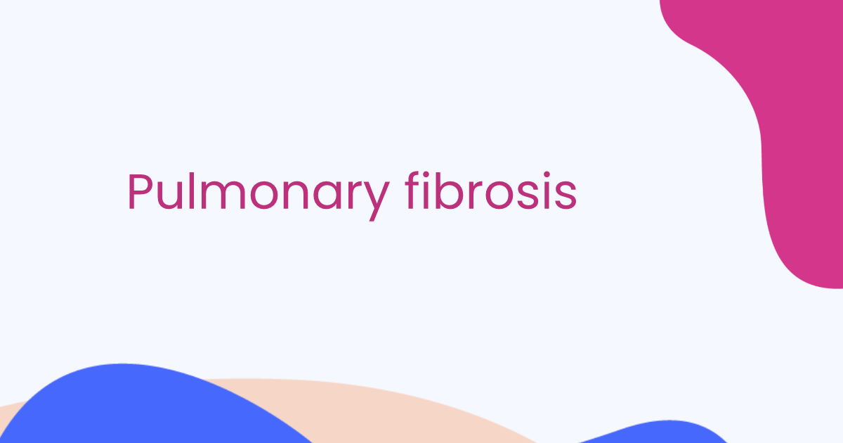 Pulmonary fibrosis